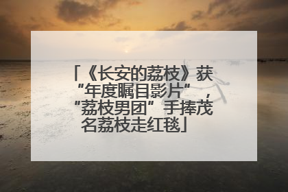 《长安的荔枝》获“年度瞩目影片”，“荔枝男团”手捧茂名荔枝走红毯