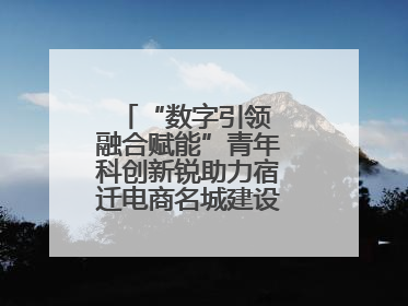 “数字引领 融合赋能”青年科创新锐助力宿迁电商名城建设活动成功举办