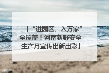 “进园区、入万家”全覆盖！河南新野安全生产月宣传出新出彩