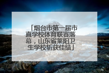 烟台市第一届市直学校体育联赛落幕，山东省莱阳卫生学校斩获佳绩
