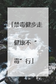 禁毒健步走  健康不“毒”行