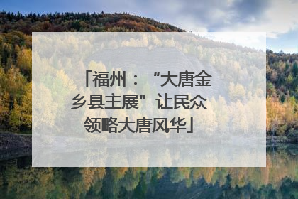 福州：“大唐金乡县主展”让民众领略大唐风华
