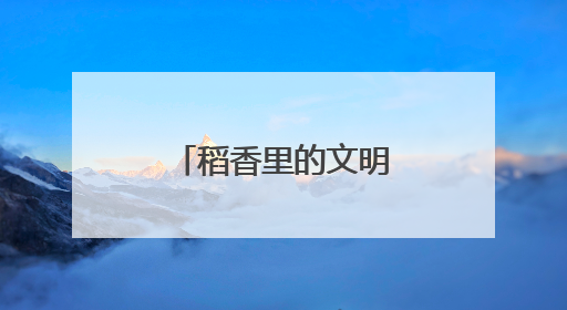 稻香里的文明密码：和美乡村绽幸福之花