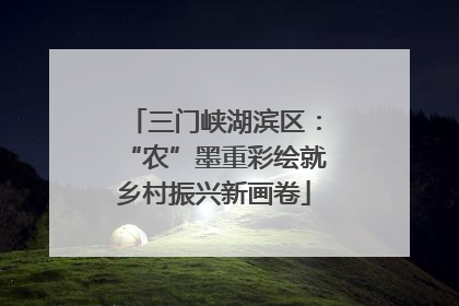 三门峡湖滨区：“农”墨重彩绘就乡村振兴新画卷
