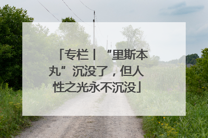 专栏丨“里斯本丸”沉没了，但人性之光永不沉没