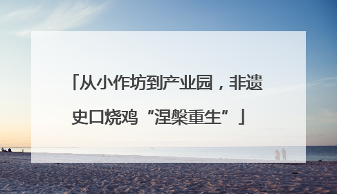 从小作坊到产业园，非遗史口烧鸡“涅槃重生”