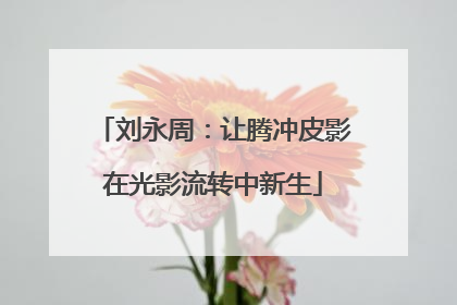 刘永周：让腾冲皮影在光影流转中新生