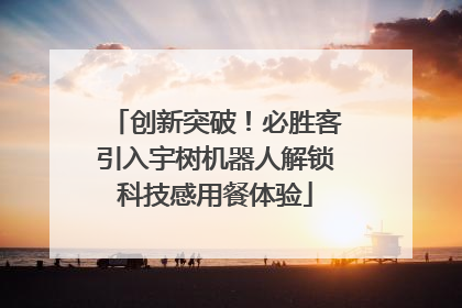 创新突破！必胜客引入宇树机器人解锁科技感用餐体验