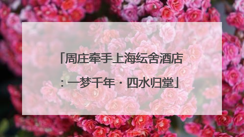 周庄牵手上海纭舍酒店：一梦千年・四水归堂
