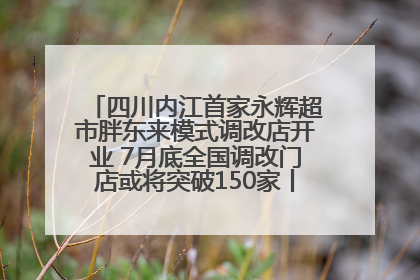 四川内江首家永辉超市胖东来模式调改店开业 7月底全国调改门店或将突破150家丨新经济观察