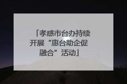 孝感市台办持续开展“惠台助企促融合”活动