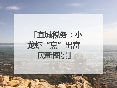 宜城税务：小龙虾“烹”出富民新图景