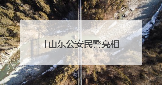 山东公安民警亮相国新办，24年从警生涯陈强用警徽照亮国际维和路