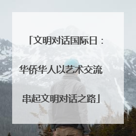 文明对话国际日：华侨华人以艺术交流串起文明对话之路