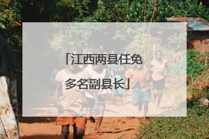 江西两县任免多名副县长