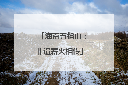 海南五指山：非遗薪火相传