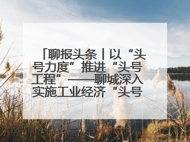 聊报头条丨以“头号力度”推进“头号工程”——聊城深入实施工业经济“头号工程”打造经济发展强引擎