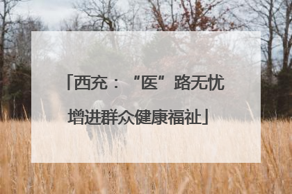 西充：“医”路无忧 增进群众健康福祉