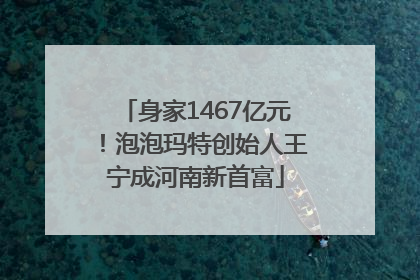 身家1467亿元！泡泡玛特创始人王宁成河南新首富