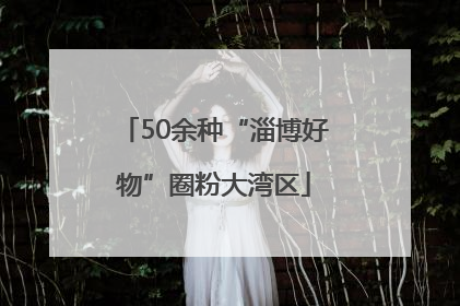 50余种“淄博好物”圈粉大湾区
