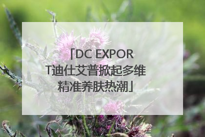 DC EXPORT迪仕艾普掀起多维精准养肤热潮